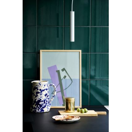Nordlux - LED Димируем пендел OMARI LED/4,4W/230V бял