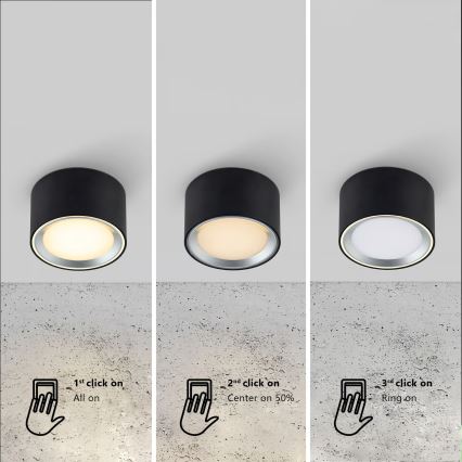 Nordlux - LED Димируем плафон FALLON LED/5,5W/230V 2700K Ø 10 см бял