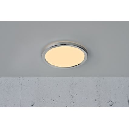 Nordlux - LED димируемо таванно осветително тяло за баня OJA LED/14,5W/230V 3000/4000K IP54 Ø 30 см