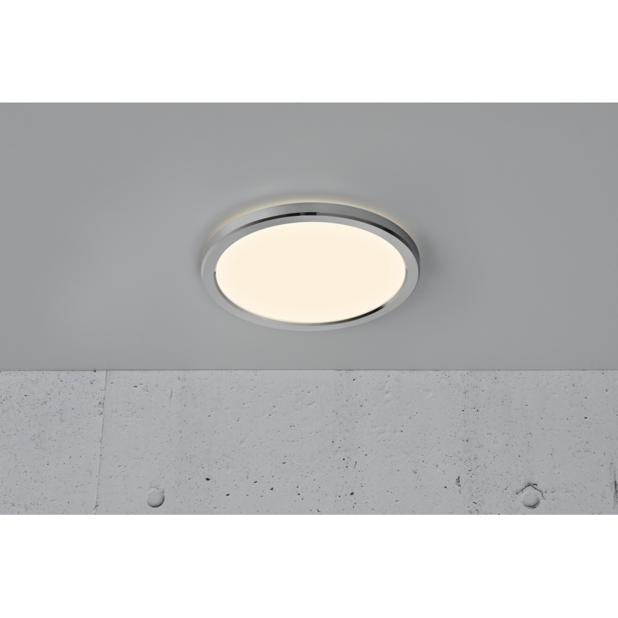 Nordlux - LED димируемо таванно осветително тяло за баня OJA LED/14,5W/230V 3000/4000K IP54 Ø 30 см