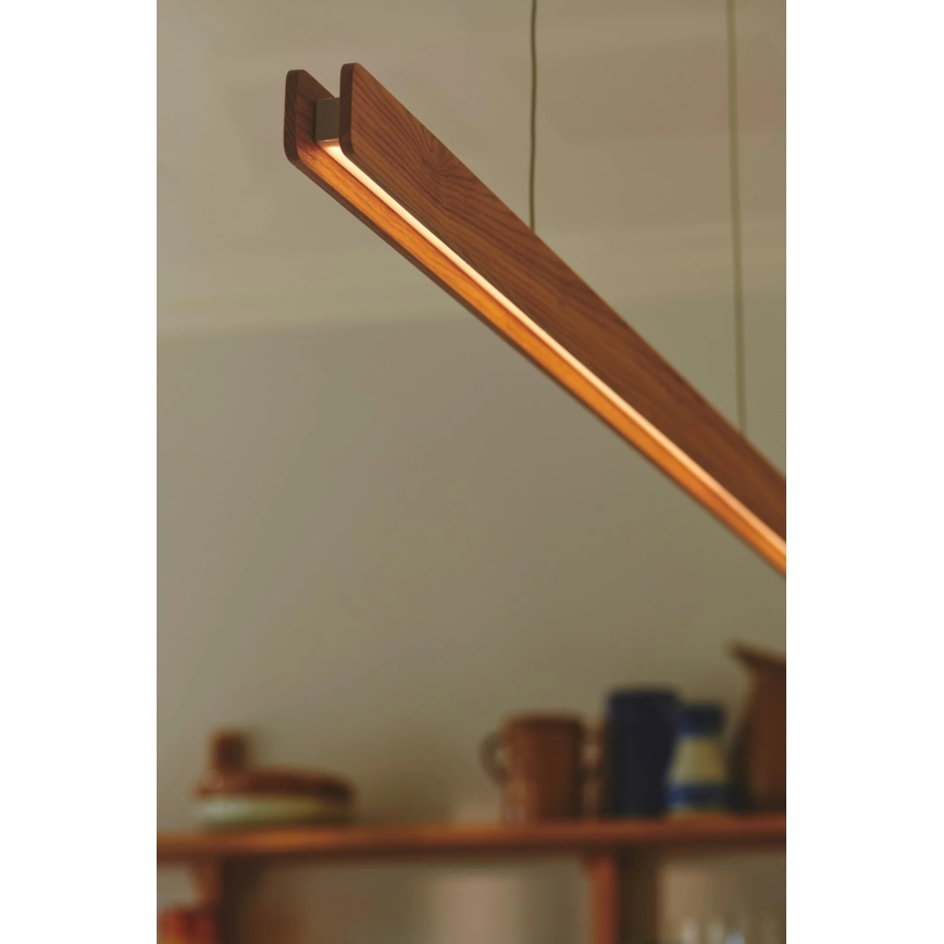 Nordlux - LED димируем полилей на кабел ILGAS, LED, 47 W, 230 V, 3000 K, бежов/бял/ясен, 115 см