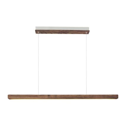 Nordlux - LED димируема висяща лампа на кабел ILGAS LED/47W/230V 3000K кафяв/ясен