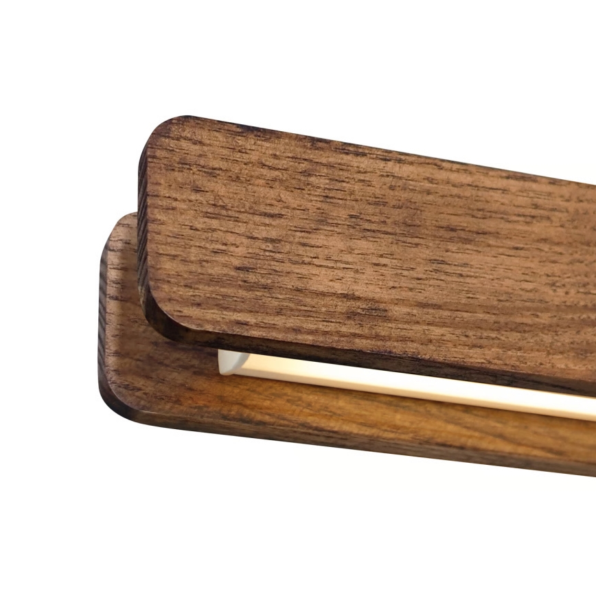 Nordlux - LED димируема висяща лампа на кабел ILGAS LED/47W/230V 3000K кафяв/ясен