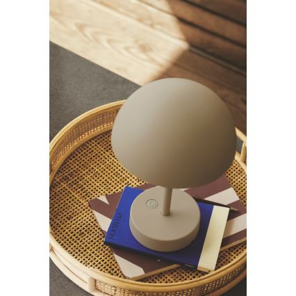 Nordlux - LED Димируем rechargeable екстериорен настолна лампа ELLEN LED/2,8W/3,7V IP44 бежов