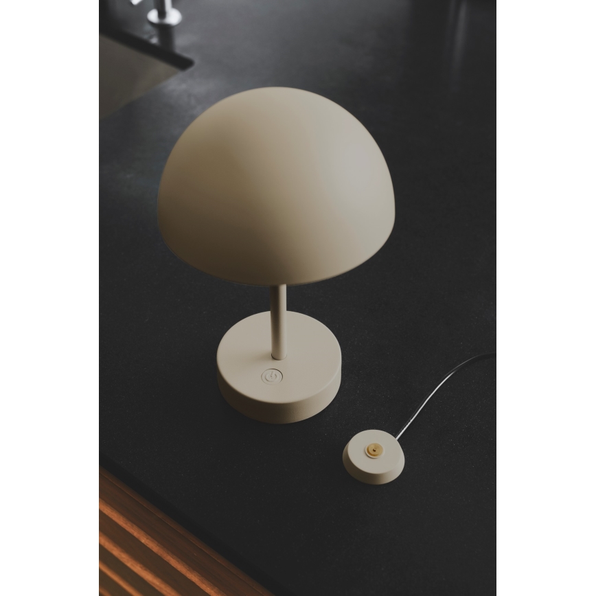 Nordlux - LED Димируем rechargeable екстериорен настолна лампа ELLEN LED/2,8W/3,7V IP44 бежов