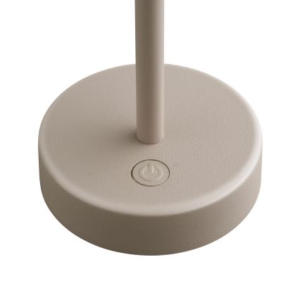 Nordlux - LED Димируем rechargeable екстериорен настолна лампа ELLEN LED/2,8W/3,7V IP44 бежов