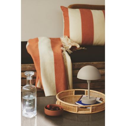 Nordlux - LED димируема презареждаема външна настолна лампа ELLEN LED/2,8W/3,7V 2200 mAh IP44 бежова