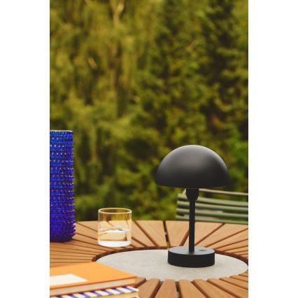 Nordlux - LED Димируем rechargeable екстериорен настолна лампа ELLEN LED/2,8W/3,7V IP44 черен
