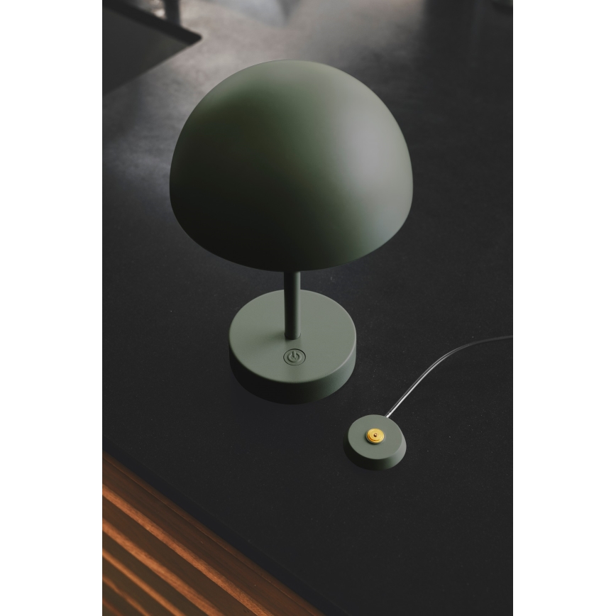 Nordlux - LED Димируем rechargeable екстериорен настолна лампа ELLEN LED/2,8W/3,7V IP44 зелен