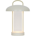 Nordlux - LED димируема акумулаторна сензорна настолна лампа MIRANO LED/3W/3,7V бежова