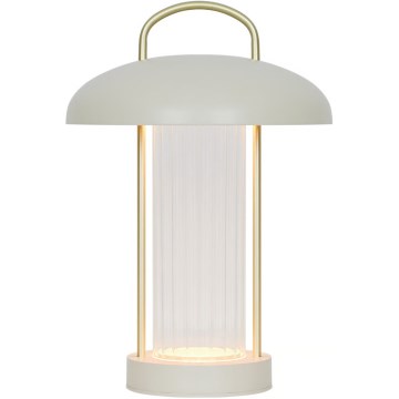 Nordlux - LED димируема акумулаторна сензорна настолна лампа MIRANO LED/3W/3,7V бежова