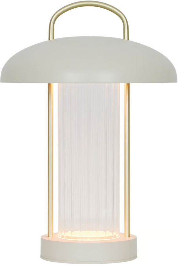 Nordlux - LED димируема акумулаторна сензорна настолна лампа MIRANO LED/3W/3,7V бежова