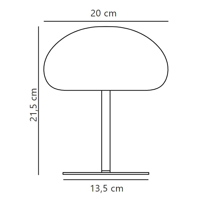 Nordlux - LED Димируема екстериорна настолна лампа SPONGE LED/4,8W/3,7V IP65