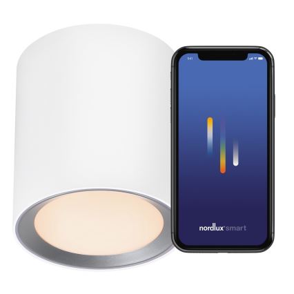 Nordlux - LED Димируем баня спот LANDON SMART LED/8W/230V 2700-6500K IP44 бял