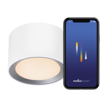 Nordlux -LED Димируем баня спот LANDON SMART LED/8W/230V 2700-6500K IP44 бял