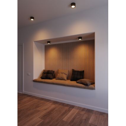 Nordlux - LED Димируем баня спот LANDON SMART LED/8W/230V 2700-6500K IP44 черен