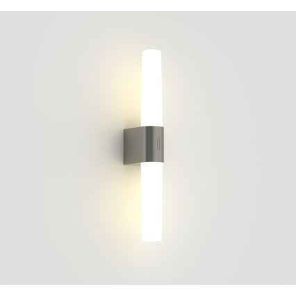 Nordlux - LED Димируема лампа за огледало в баня HELVA LED/9,5W/230V IP44 3000/4000K CRI 90 матов хром
