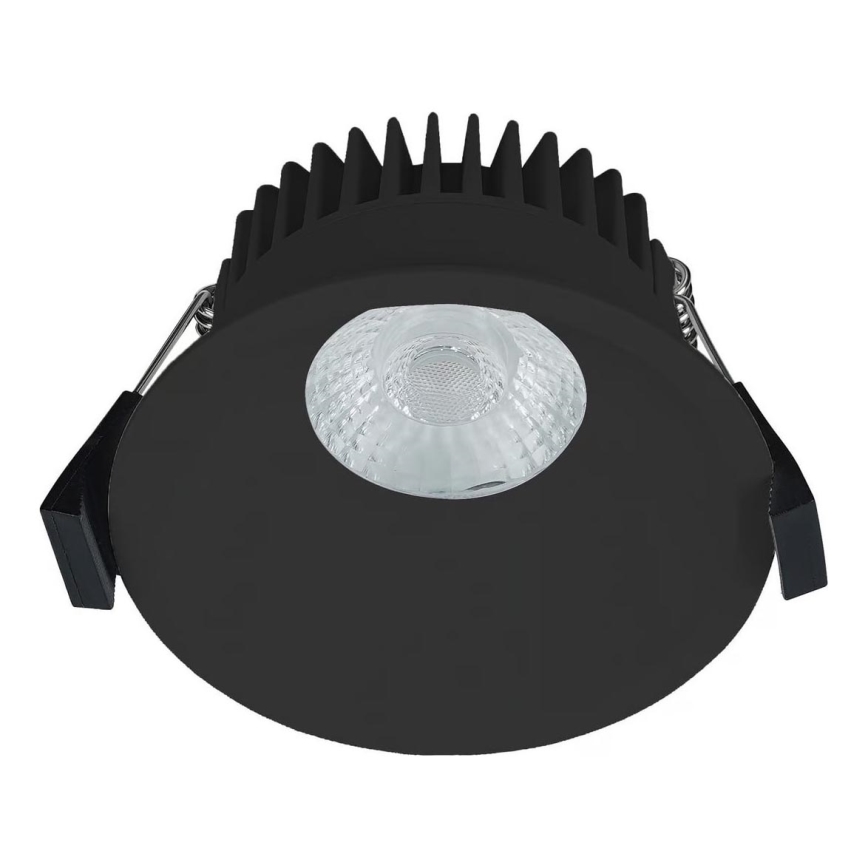 Nordlux - LED Димируема лампа за вграждане в баня ALBRIC LED/8W/230V IP44 черен