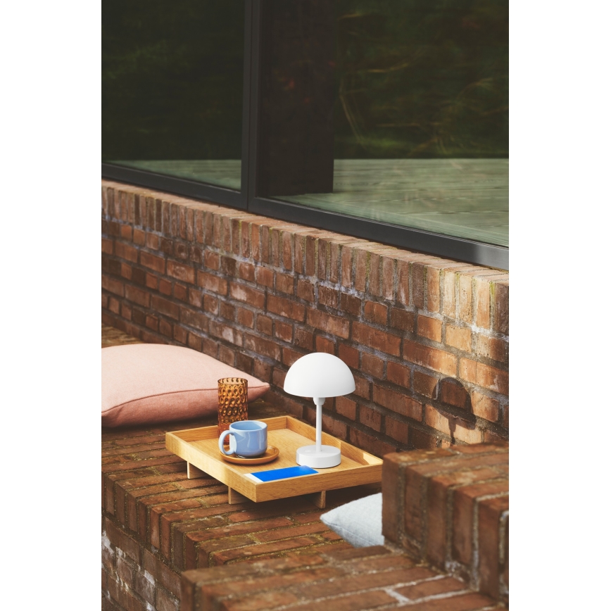 Nordlux - LED димируема презареждаема настолна лампа за външна употреба ELLEN LED/2,8W/3,7V 2200 mAh IP44 бяла