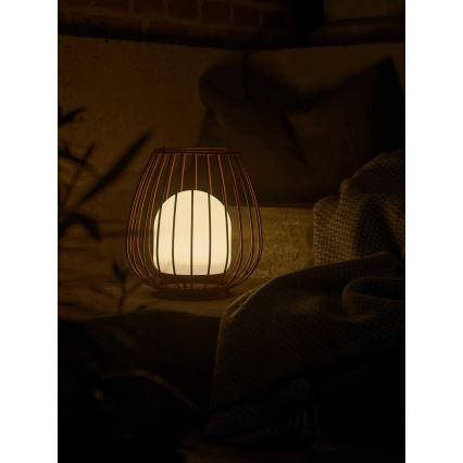 Nordlux - LED димируема преносима външна лампа JIM TO-GO LED/3W/3,7V IP54 5000 mAh червена