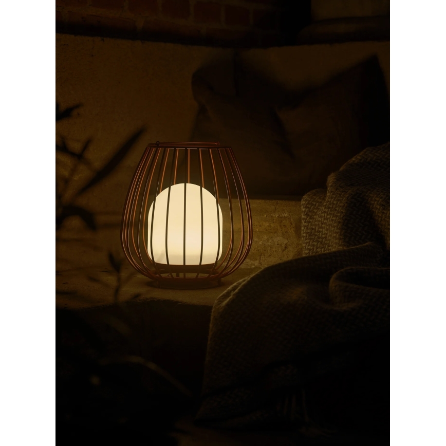 Nordlux - LED димируема преносима външна лампа JIM TO-GO LED/3W/3,7V IP54 5000 mAh червена
