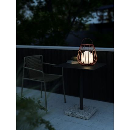 Nordlux - LED димируема преносима външна лампа JIM TO-GO LED/3W/3,7V IP54 5000 mAh червена