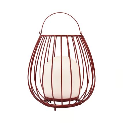 Nordlux - LED димируема преносима външна лампа JIM TO-GO LED/3W/3,7V IP54 5000 mAh червена