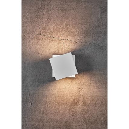 Nordlux - LED димируемо външно стенно осветително тяло TURN LED/13,8W/230V IP54 бяло