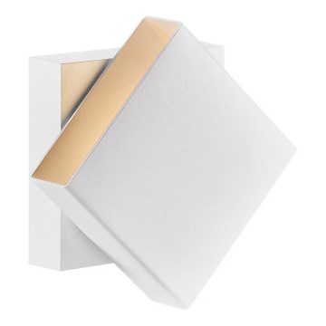 Nordlux - LED димируемо външно стенно осветително тяло TURN LED/13,8W/230V IP54 бяло
