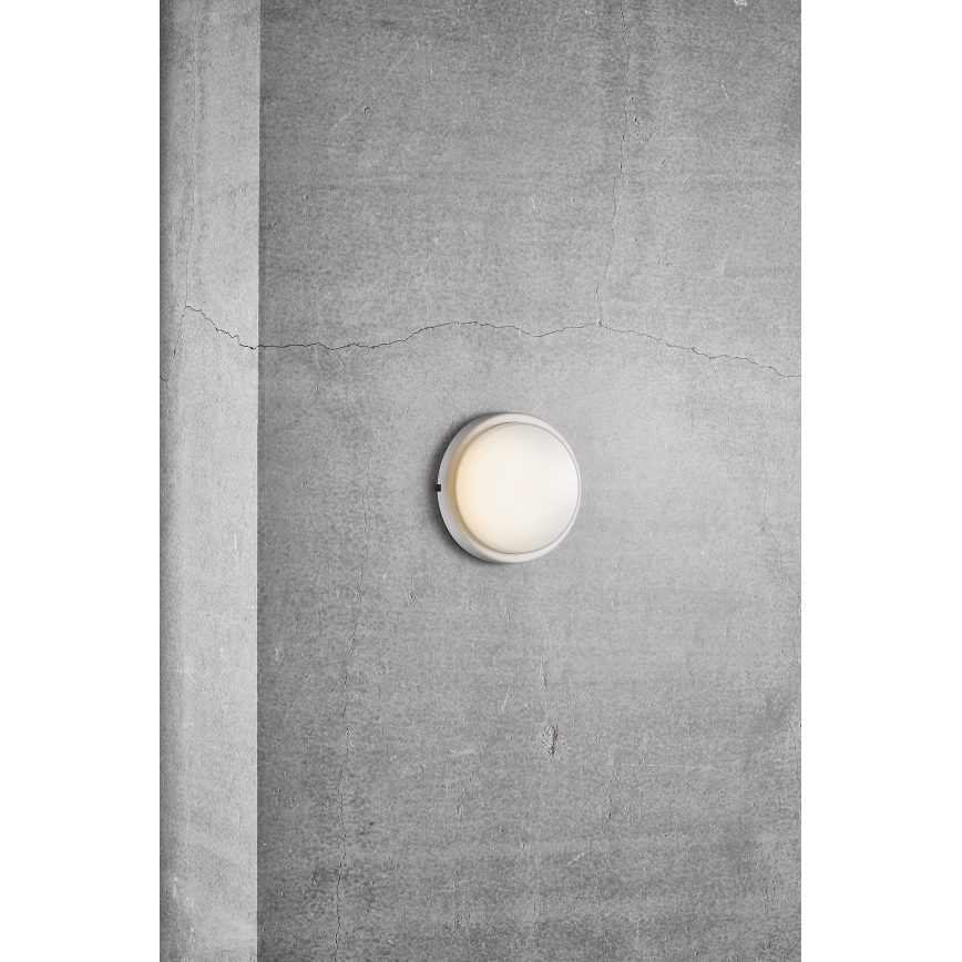 Nordlux - LED Екстериорен аплик CUBA LED/6,5W/230V IP54 Ø 17,5 см бял