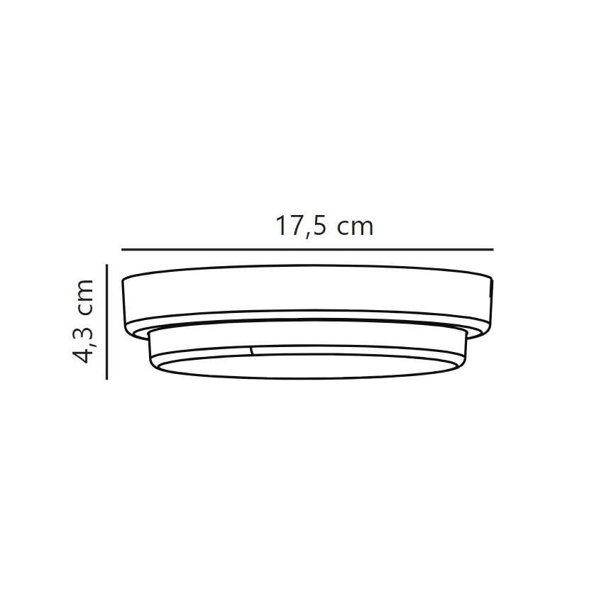 Nordlux - LED Екстериорен аплик CUBA LED/6,5W/230V IP54 Ø 17,5 см бял