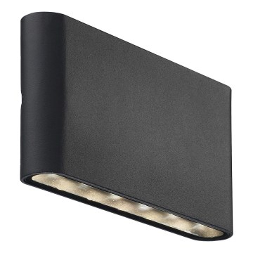 Nordlux - LED Екстериорен аплик KINVER LED/8,5W/230V IP54 черен