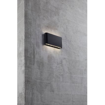 Nordlux - LED Екстериорен аплик KINVER LED/8,5W/230V IP54 черен