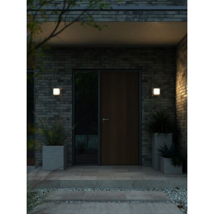Nordlux - LED Екстериорен аплик OLIVER LED/9W/230V IP54 17,5x17,5 см