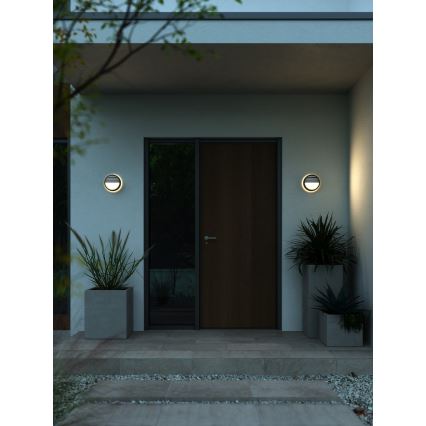 Nordlux - LED Екстериорен аплик OLIVER LED/9W/230V IP54 Ø 19,5 см