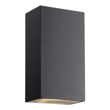 Nordlux - LED Екстериорен аплик ROLD LED/10,5W/230V IP54 черен