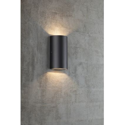 Nordlux - LED Екстериорен аплик ROLD LED/10,5W/230V 3000K IP54 черен