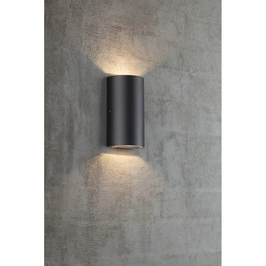 Nordlux - LED Екстериорен аплик ROLD LED/10,5W/230V 3000K IP54 черен