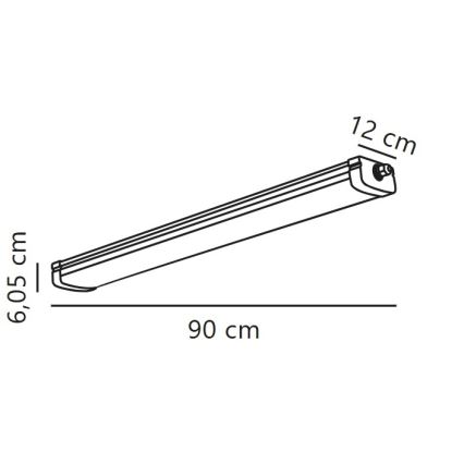 Nordlux - LED Индустриална лампа BURBANK LED/31W/230V 4000K IP65