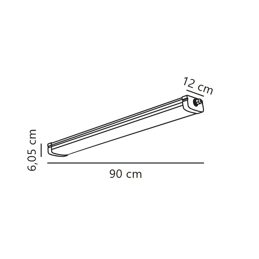 Nordlux - LED Индустриална лампа BURBANK LED/31W/230V 4000K IP65