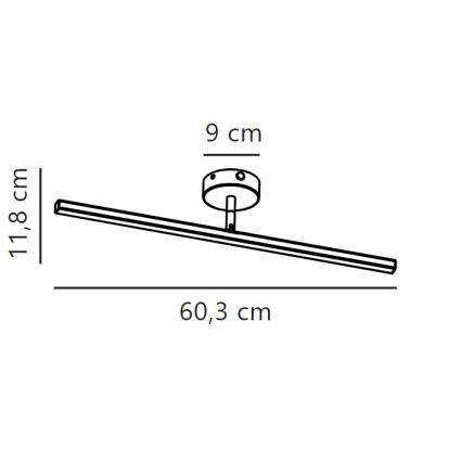 Nordlux - LED Лампа за огледало в баня IP LED/7,2W/230V IP44 60 см бял