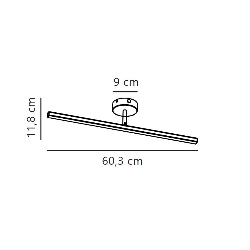 Nordlux - LED Лампа за огледало в баня IP LED/7,2W/230V IP44 60 см бял