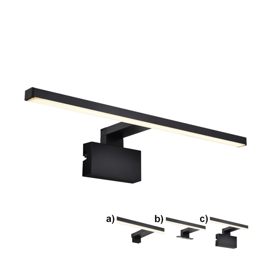 Nordlux - LED Лампа за огледало в баня MARLEE LED/8,9W/230V IP44 черен