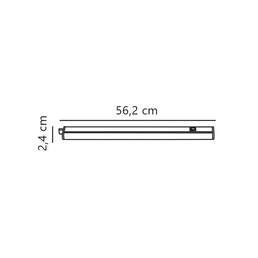 Nordlux - LED Лампа за под кухненски шкаф LATONA LED/8W/230V 3000/4000K 56,2 см