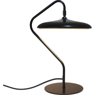 Nordlux - LED настолна лампа ARTIST LED/15W/230V черна