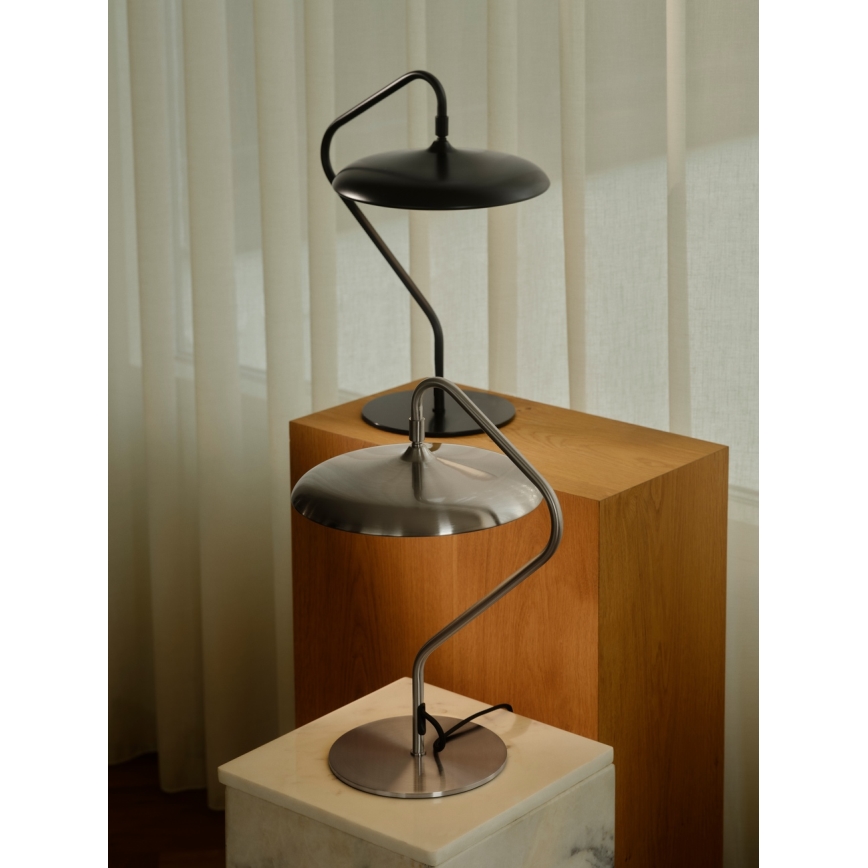 Nordlux - LED настолна лампа ARTIST LED/15W/230V черна