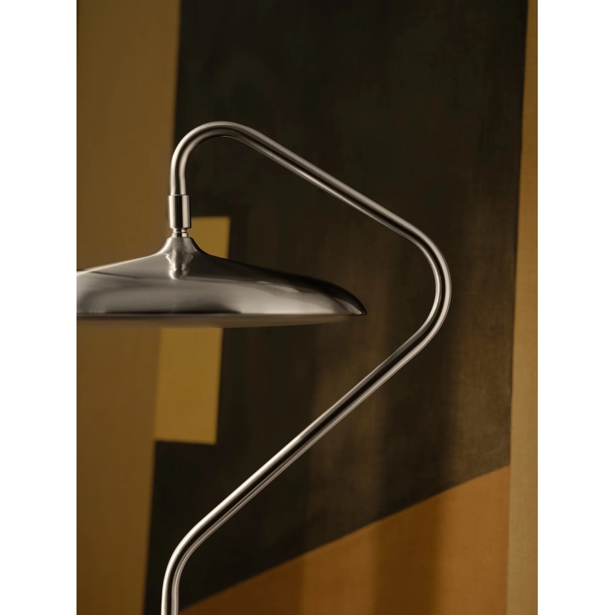 Nordlux - LED настолна лампа ARTIST LED/15W/230V, неръждаема стомана
