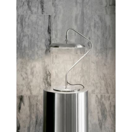 Nordlux - LED настолна лампа ARTIST LED/15W/230V, неръждаема стомана