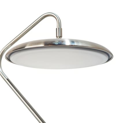 Nordlux - LED настолна лампа ARTIST LED/15W/230V, неръждаема стомана