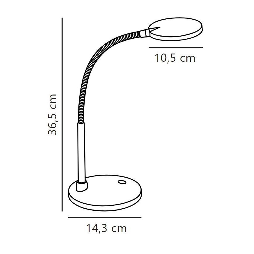 Nordlux - LED Настолна лампа DOVE LED/4,5W/230V